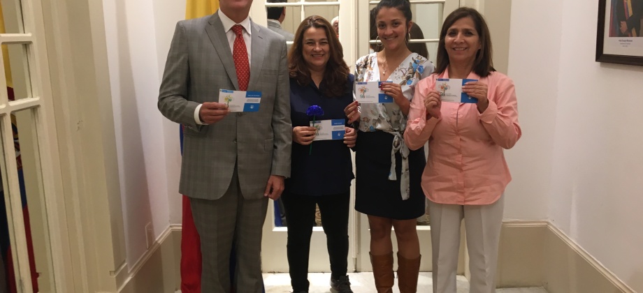 El Consulado de Colombia en Montevideo conmemoró el Día Nacional de la Memoria y la Solidaridad con las Víctimas del Conflicto