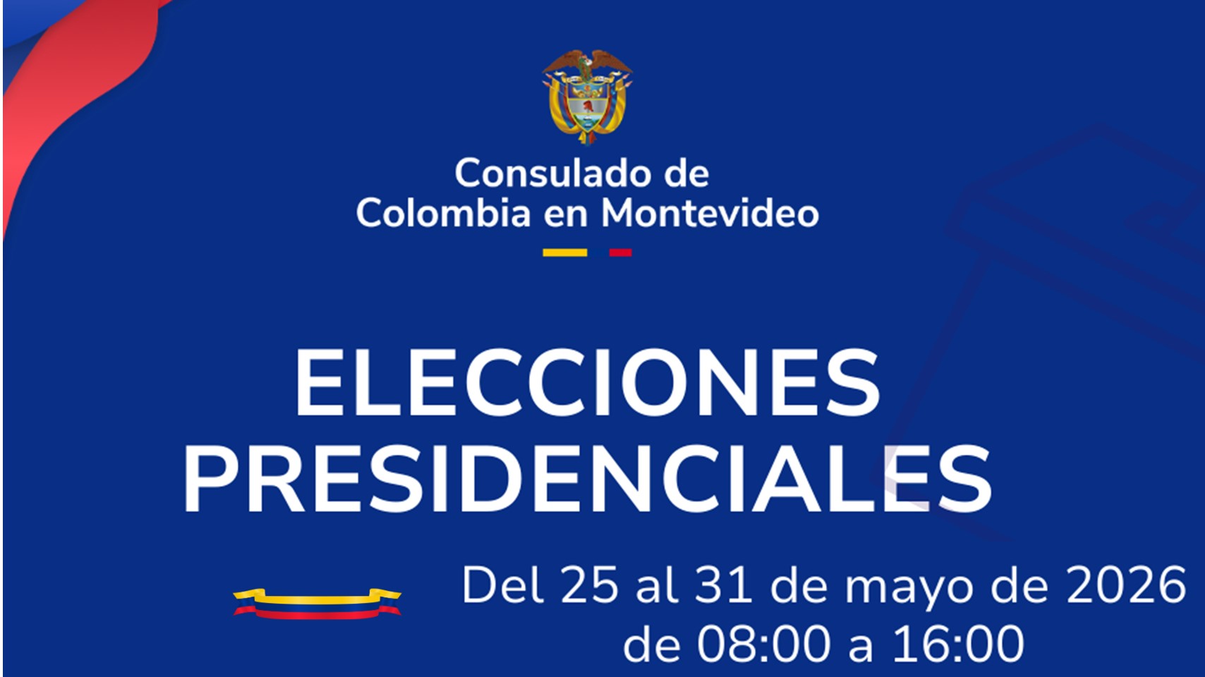 Consulta la información para las elecciones de Presidente y Vicepresidente de Colombia 2026