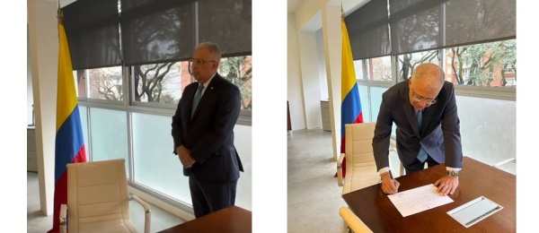 Francisco J. Coy tomó posesión como Embajador ante la República Oriental del Uruguay